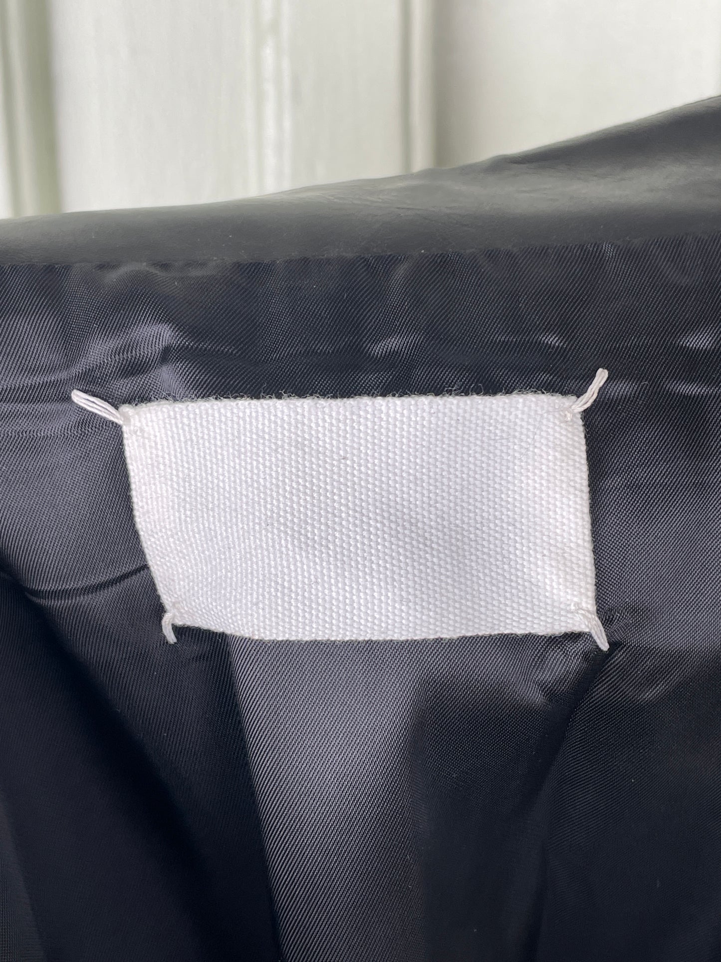 Maison Margiela AW11 Artisanal Faux Leather Maxi-Skirt