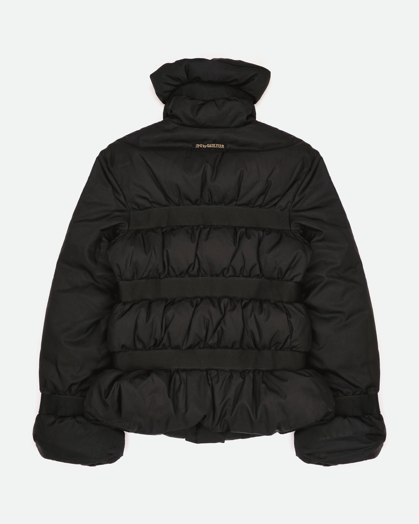 Jean Paul Gaultier AW03 Belted Bondage Puffer Jacket