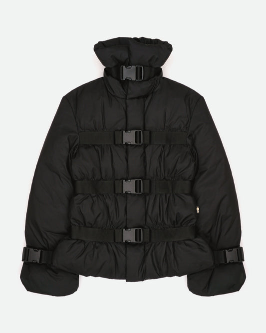 Jean Paul Gaultier AW03 Belted Bondage Puffer Jacket