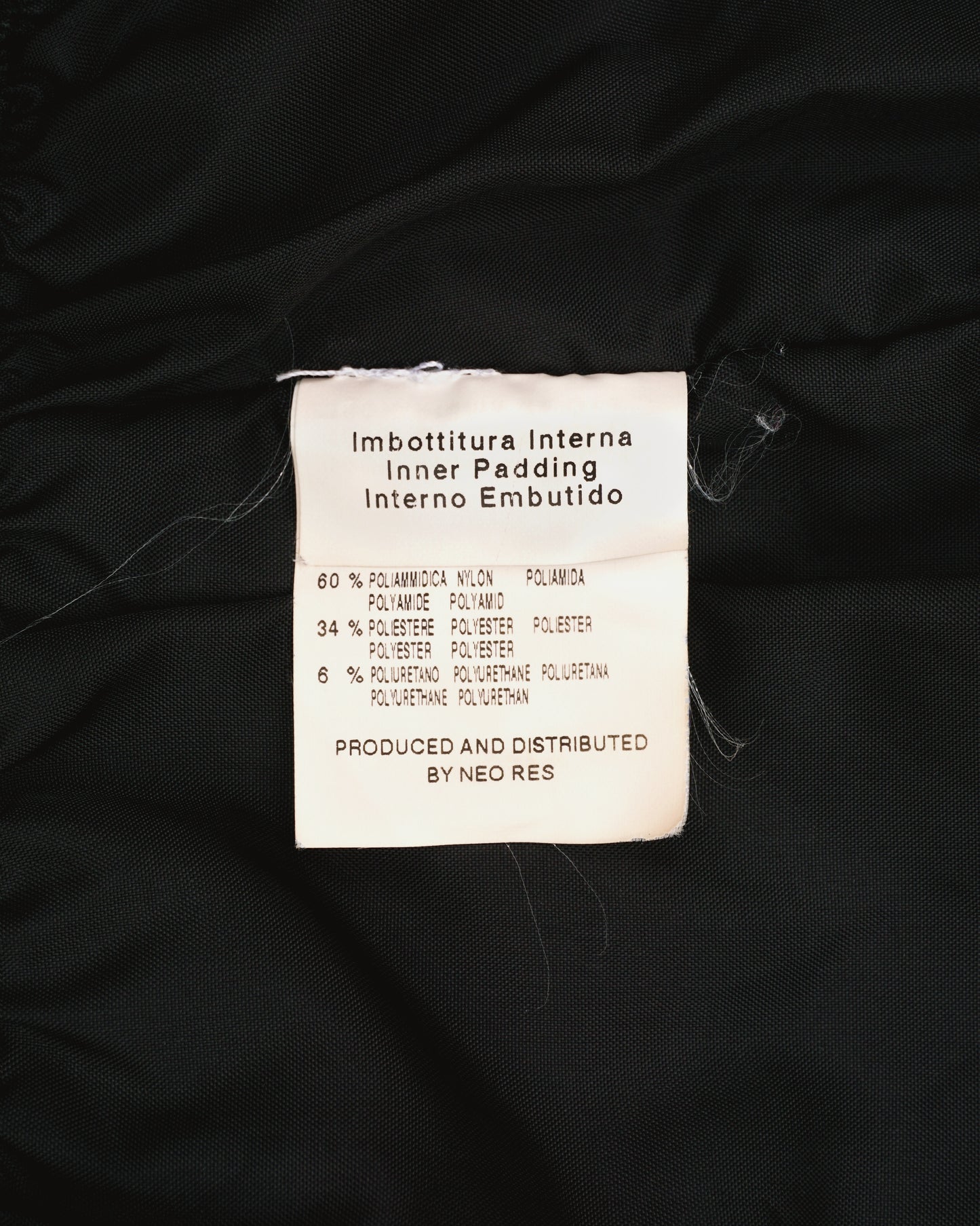 Jean Paul Gaultier AW03 Belted Bondage Puffer Jacket