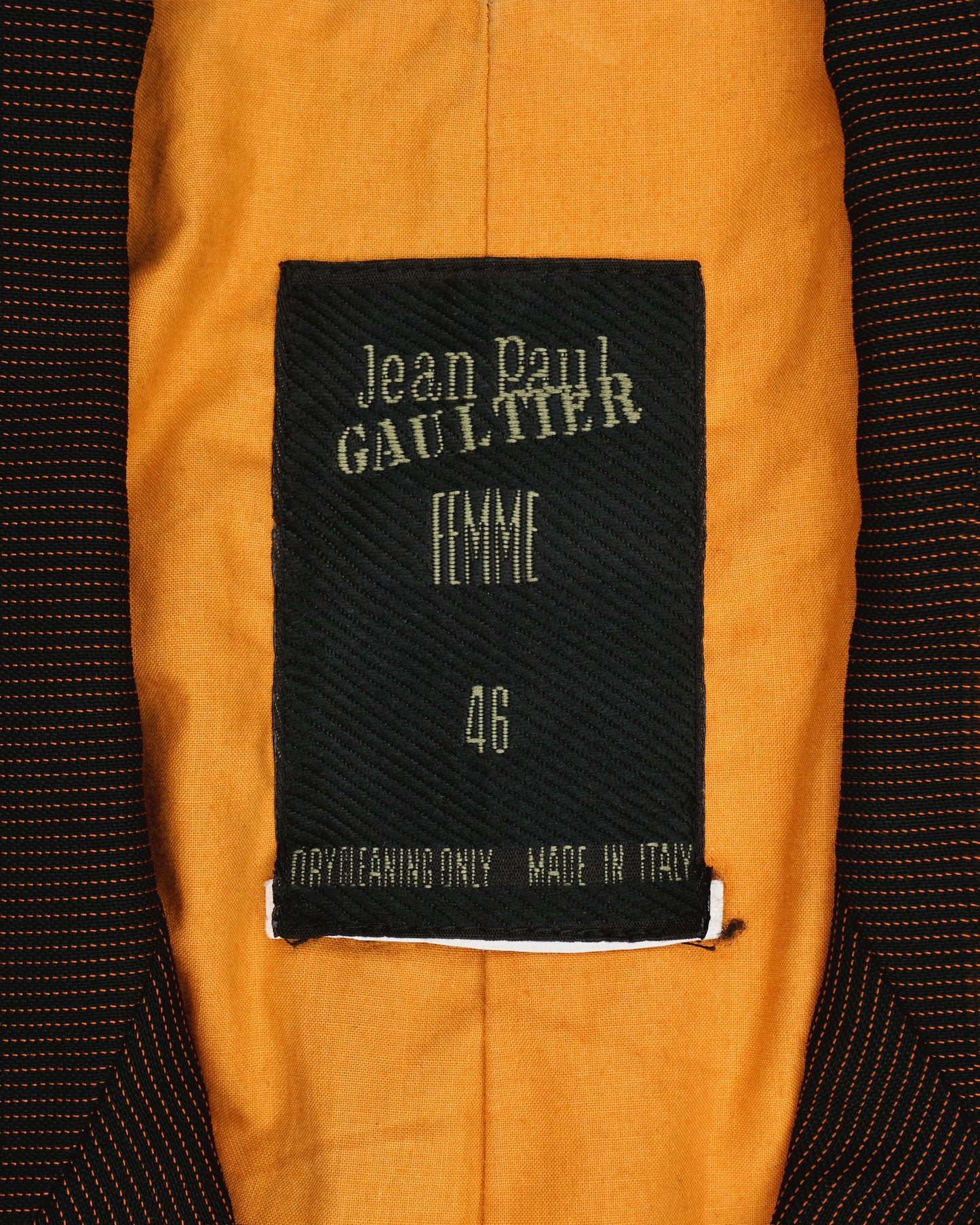 Jean Paul Gaultier AW89 FEMMES ENTRE ELLES Bondage Multi-Zipper Blazer