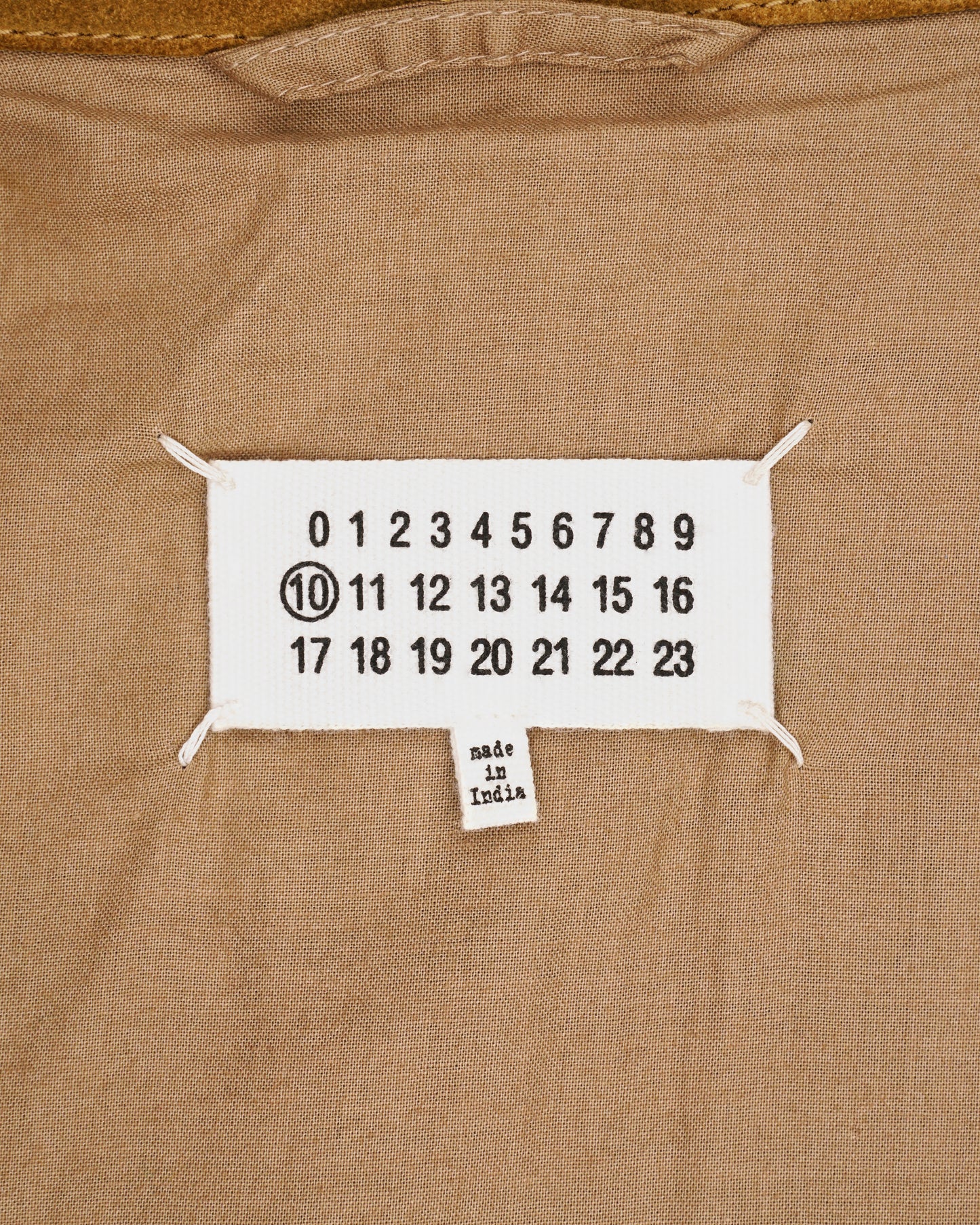 Maison Margiela SS20 Suede Trucker Jacket