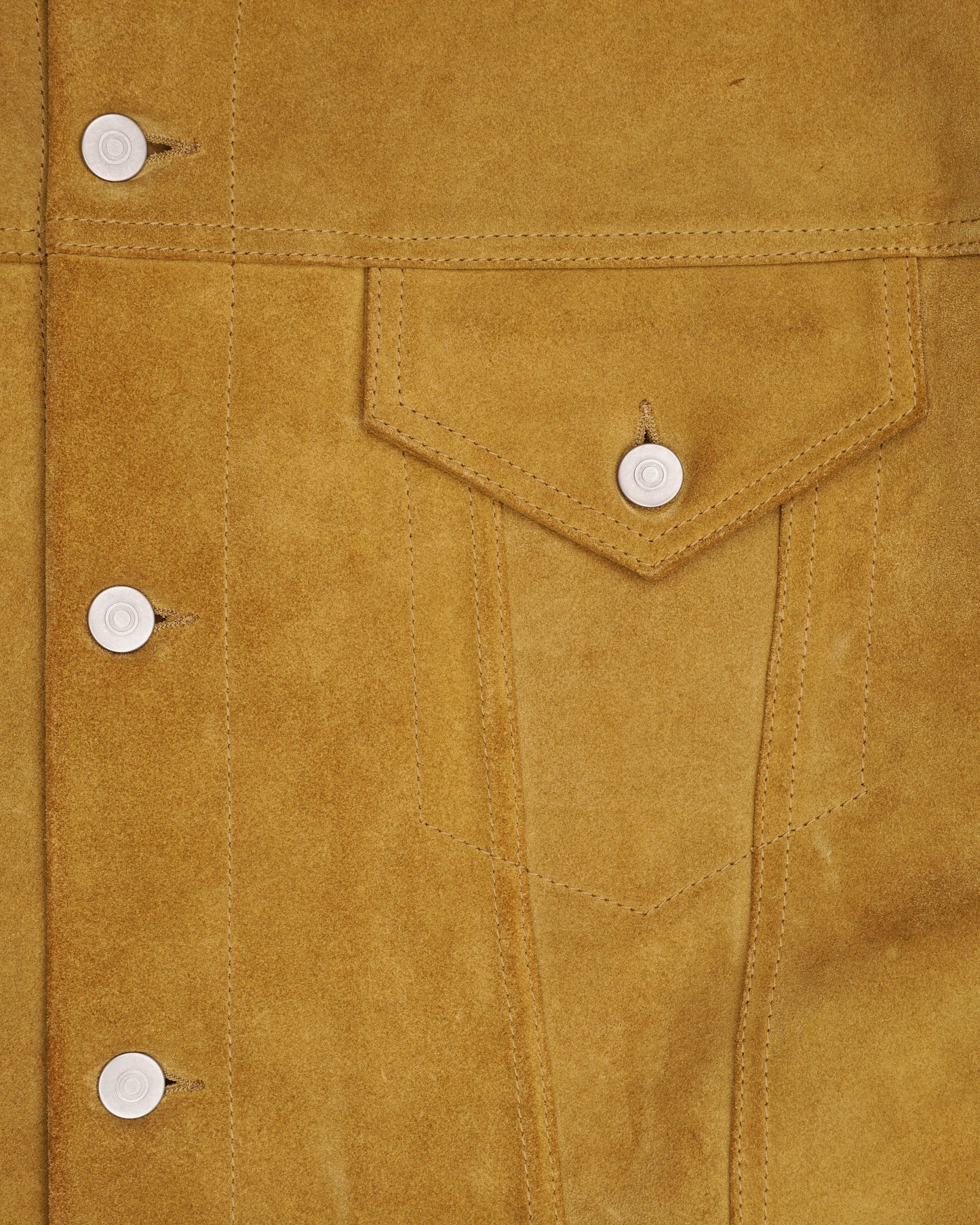 Maison Margiela SS20 Suede Trucker Jacket