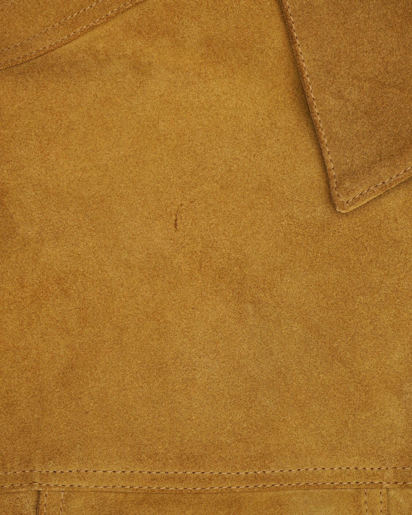 Maison Margiela SS20 Suede Trucker Jacket