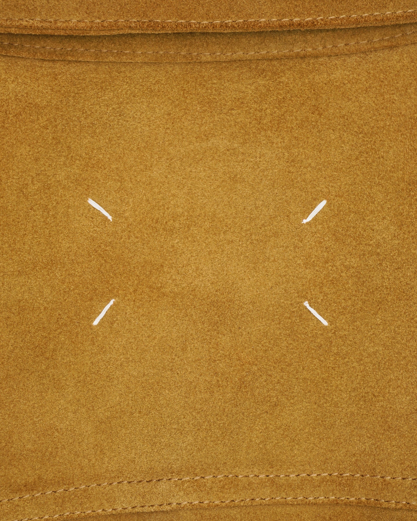 Maison Margiela SS20 Suede Trucker Jacket