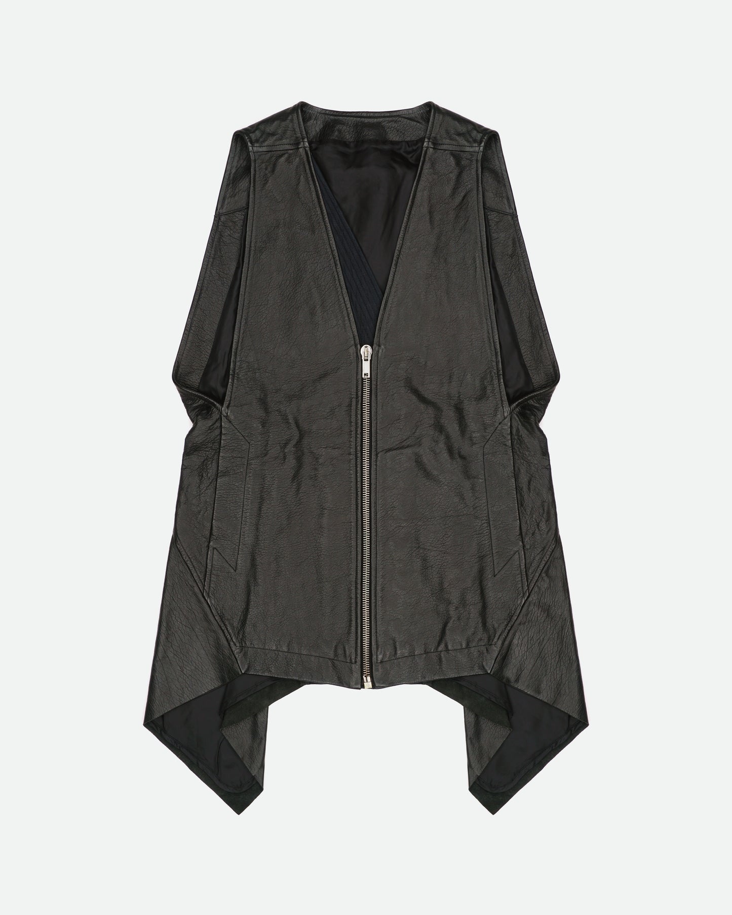 Rick Owens SS10 RELEASE Flying V Turbo Leather Vest