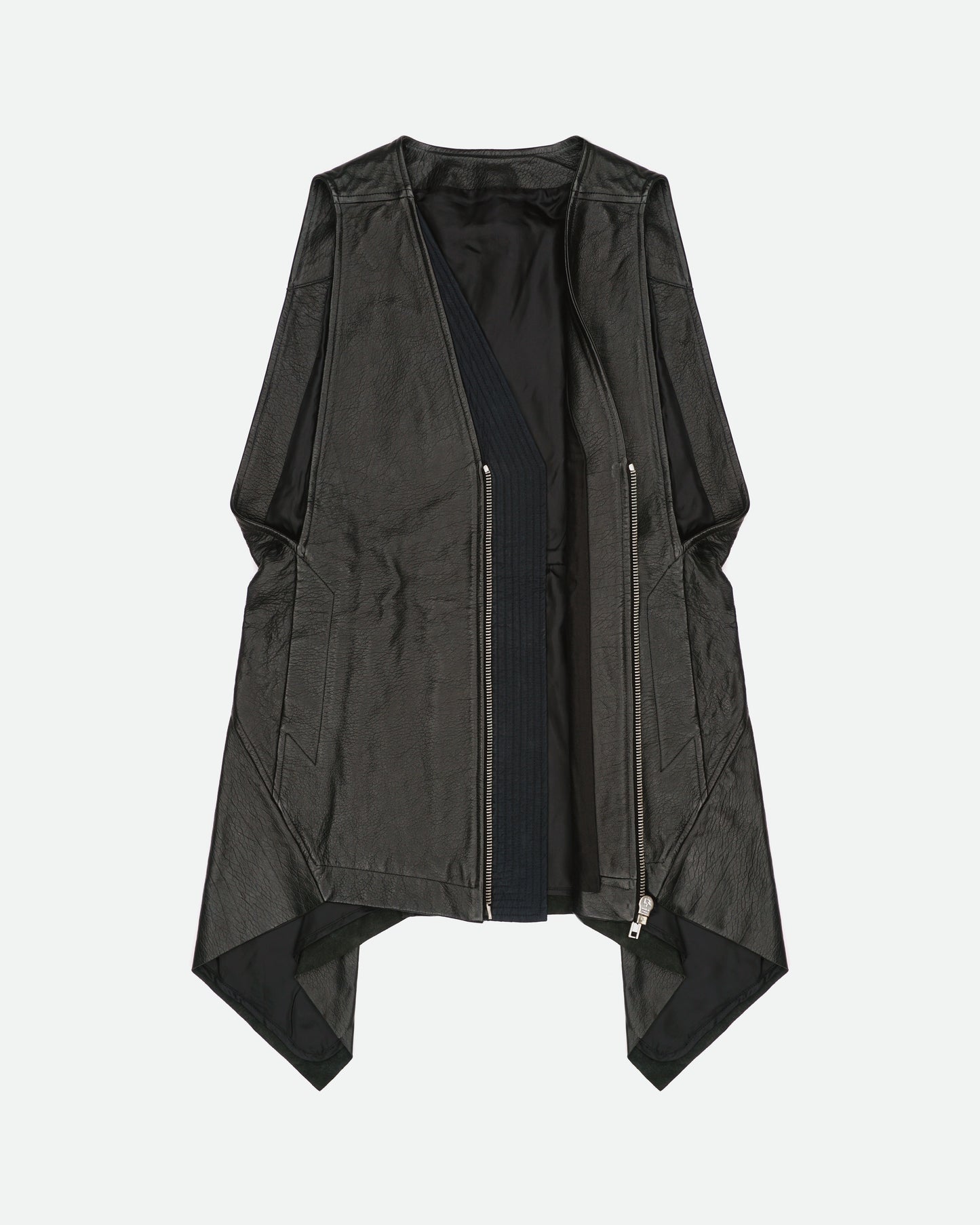 Rick Owens SS10 RELEASE Flying V Turbo Leather Vest