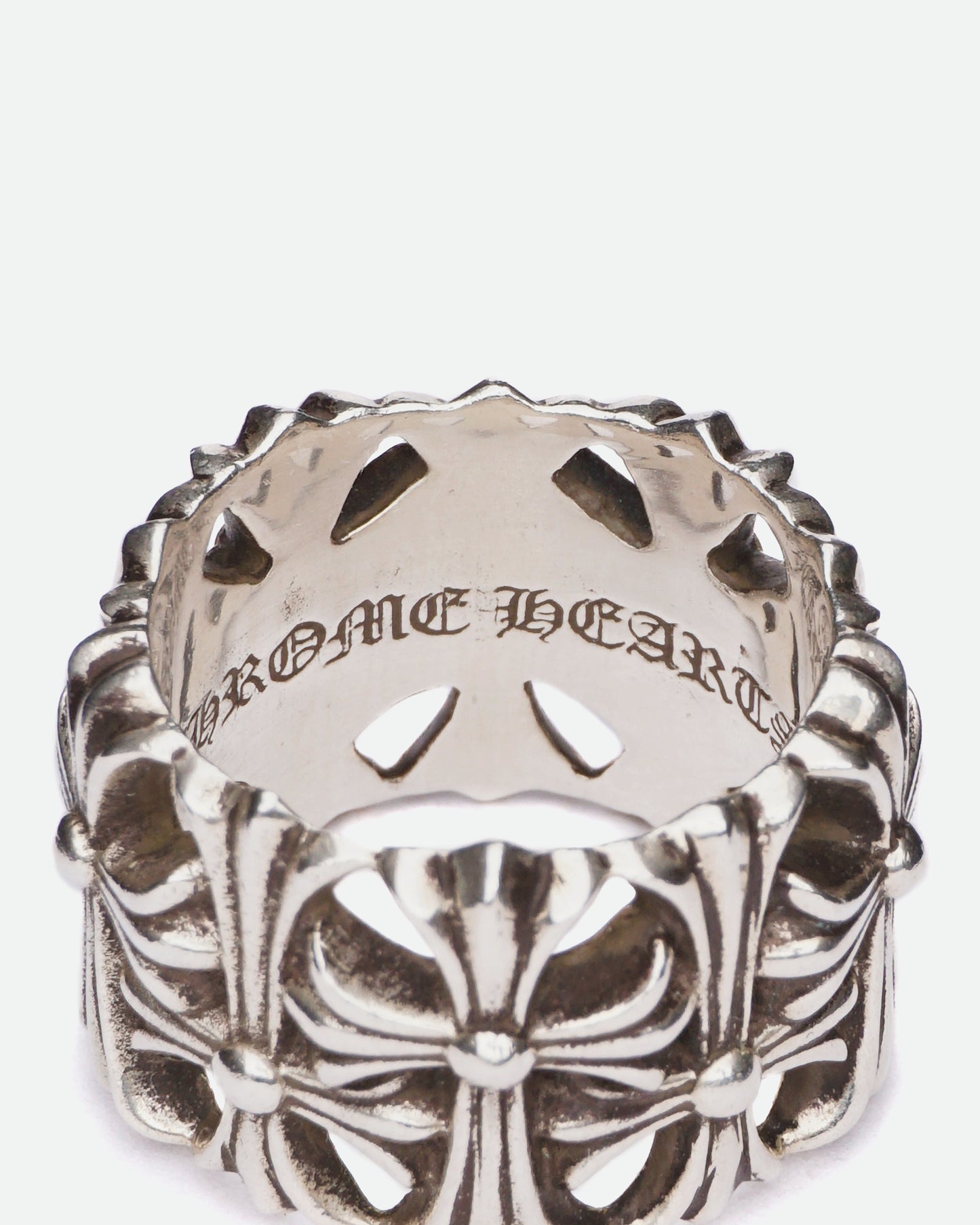 Chrome Hearts Round Cemetery Ring