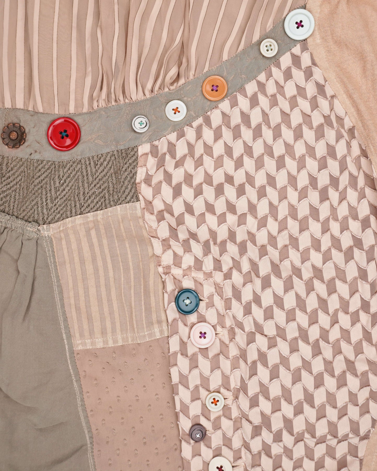 Undercover AW04 "But Beautiful" Reconstructed Patchwork Skirt
