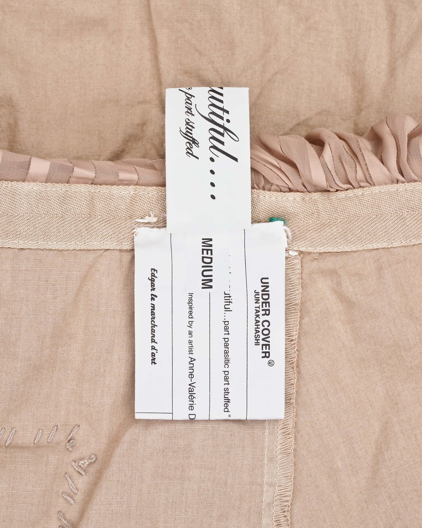 Undercover AW04 "But Beautiful" Reconstructed Patchwork Skirt