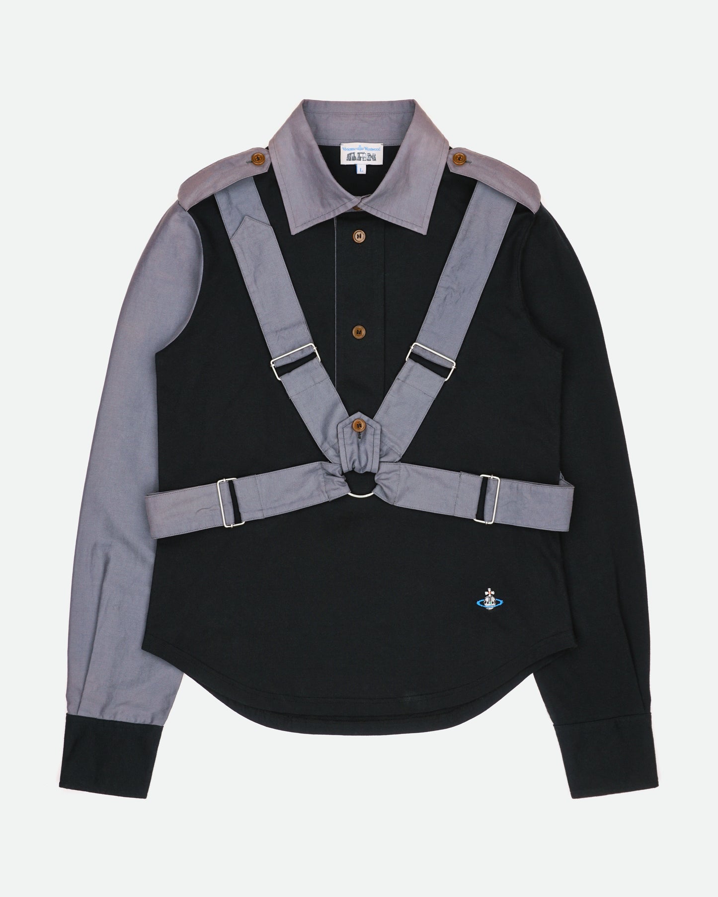 Vivienne Westwood 90s Bondage Parachute Button-Up Shirt