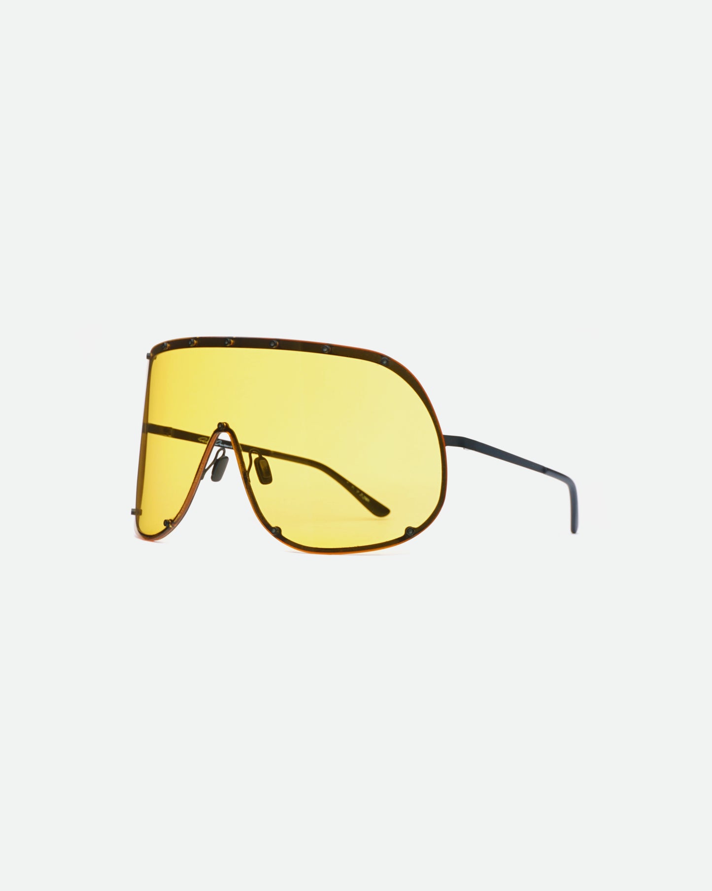 Rick Owens FW19 "Larry" Shield Sunglasses