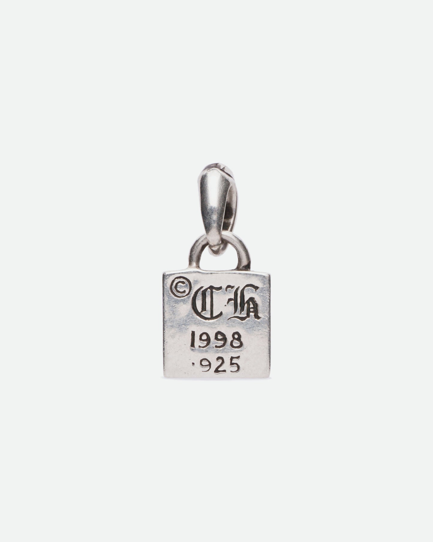 Chrome Hearts Fleur De Lis Framed Pendant
