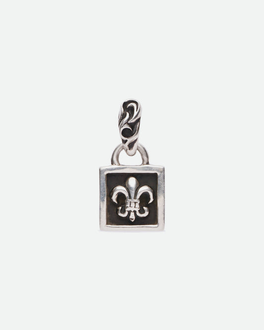 Chrome Hearts Fleur De Lis Framed Pendant