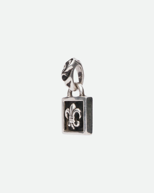 Chrome Hearts Fleur De Lis Framed Pendant