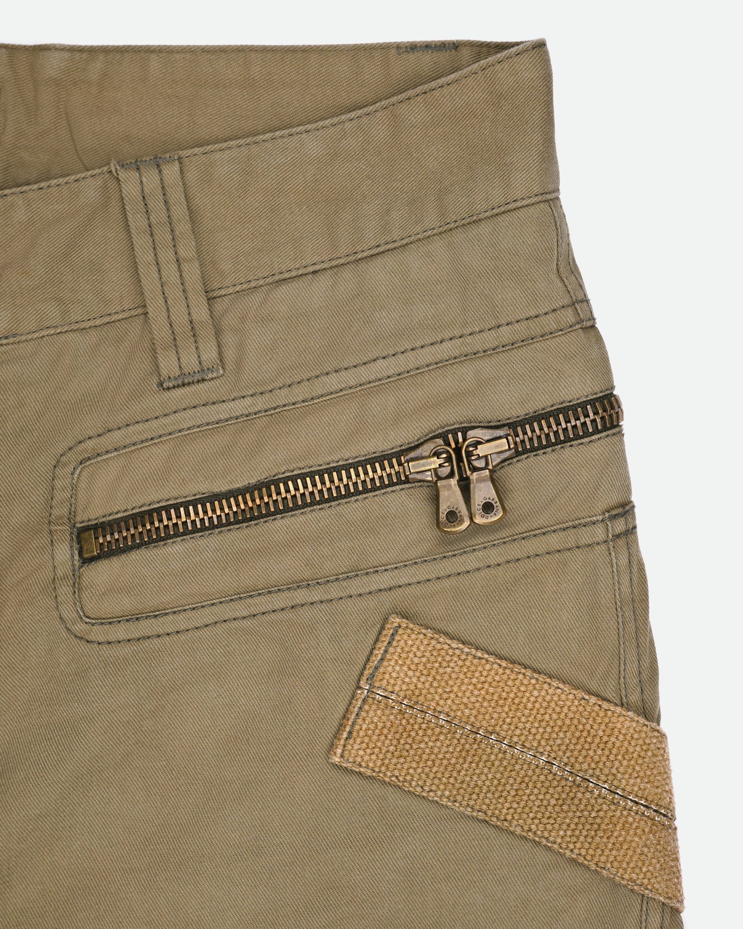 Dolce & Gabbana AW03 Military Bondage Cargo Pants