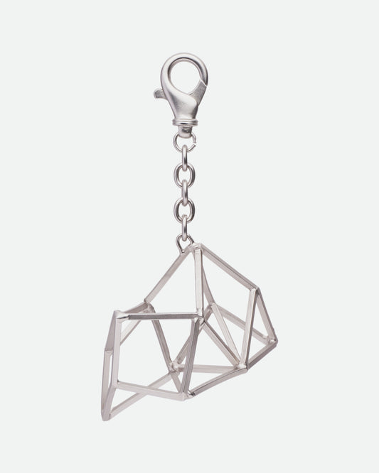Rick Owens SS19 "Babel" Small Geometric Keychain