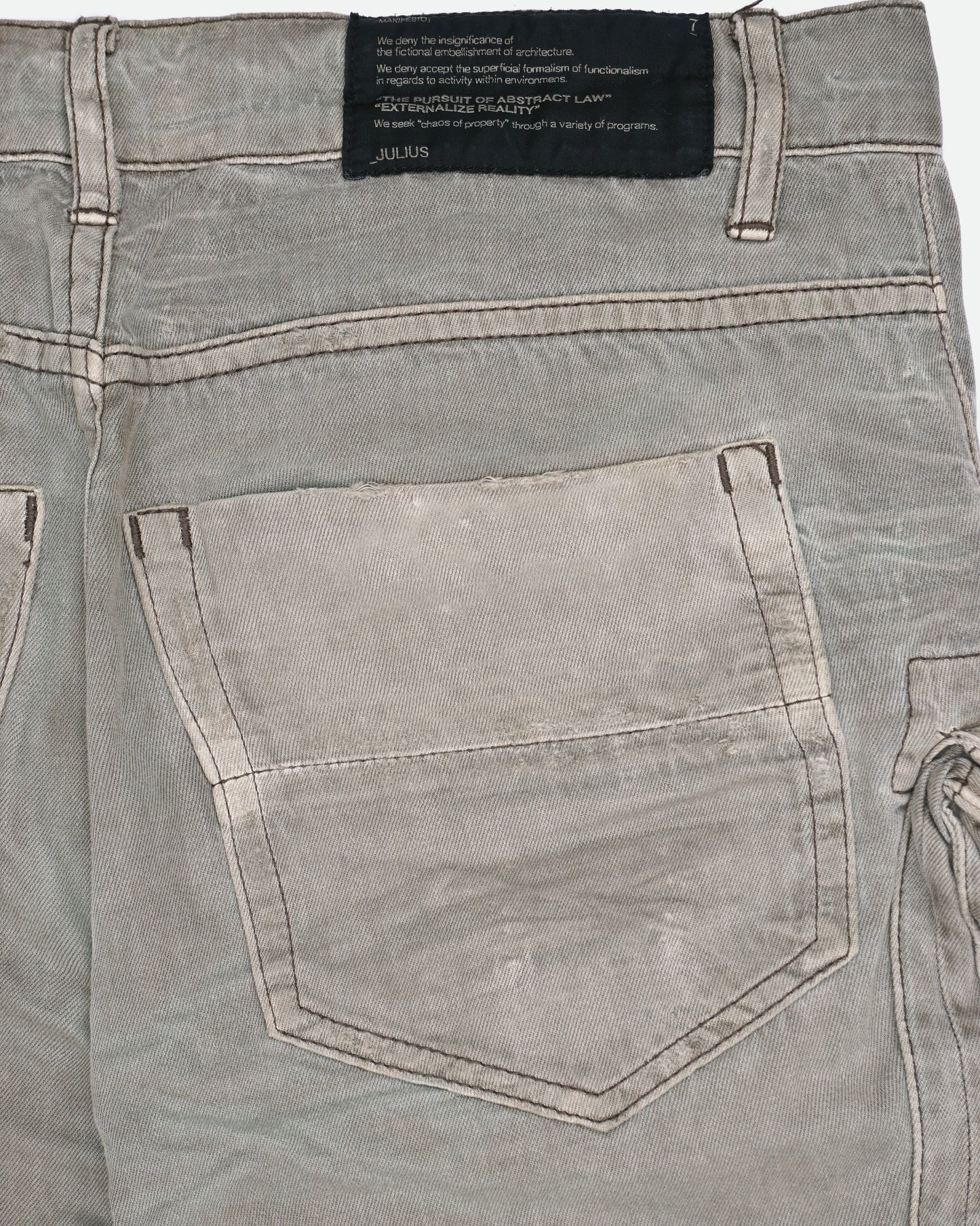 Julius SS10 "Neuerbanvölker" Gasmask Cargo Pants
