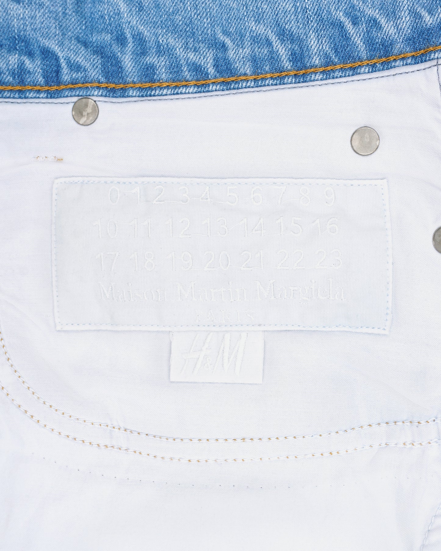 Maison Margiela x H&M Inside Out Denim Jeans