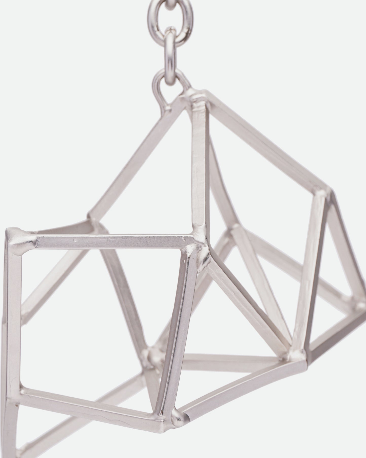 Rick Owens SS19 "Babel" Small Geometric Keychain