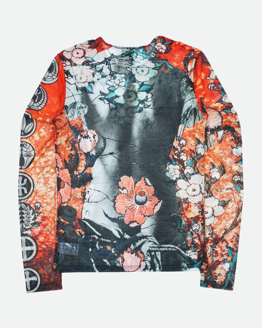 Jean Paul Gaultier Venus De Milo Mesh Longsleeve