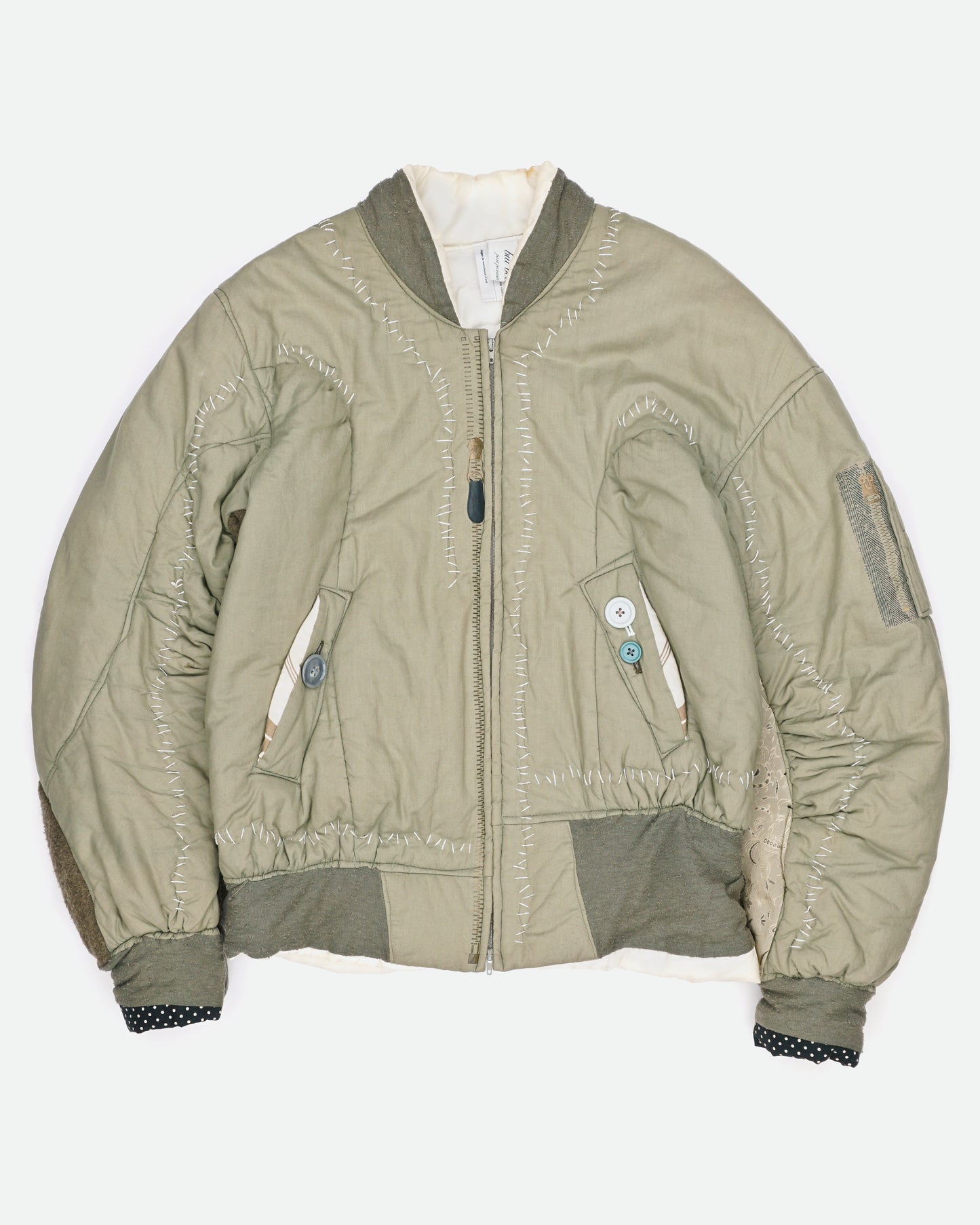 Undercover AW04 "But Beautiful" Reconstructed Bomber Jacket