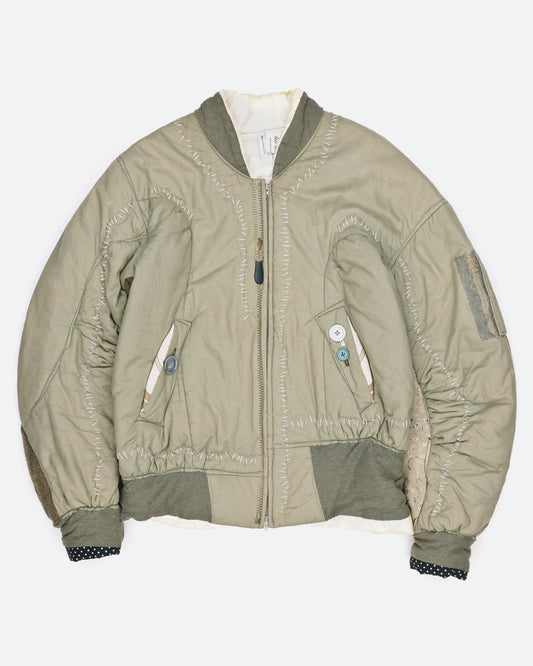 Undercover AW04 "But Beautiful" Reconstructed Bomber Jacket