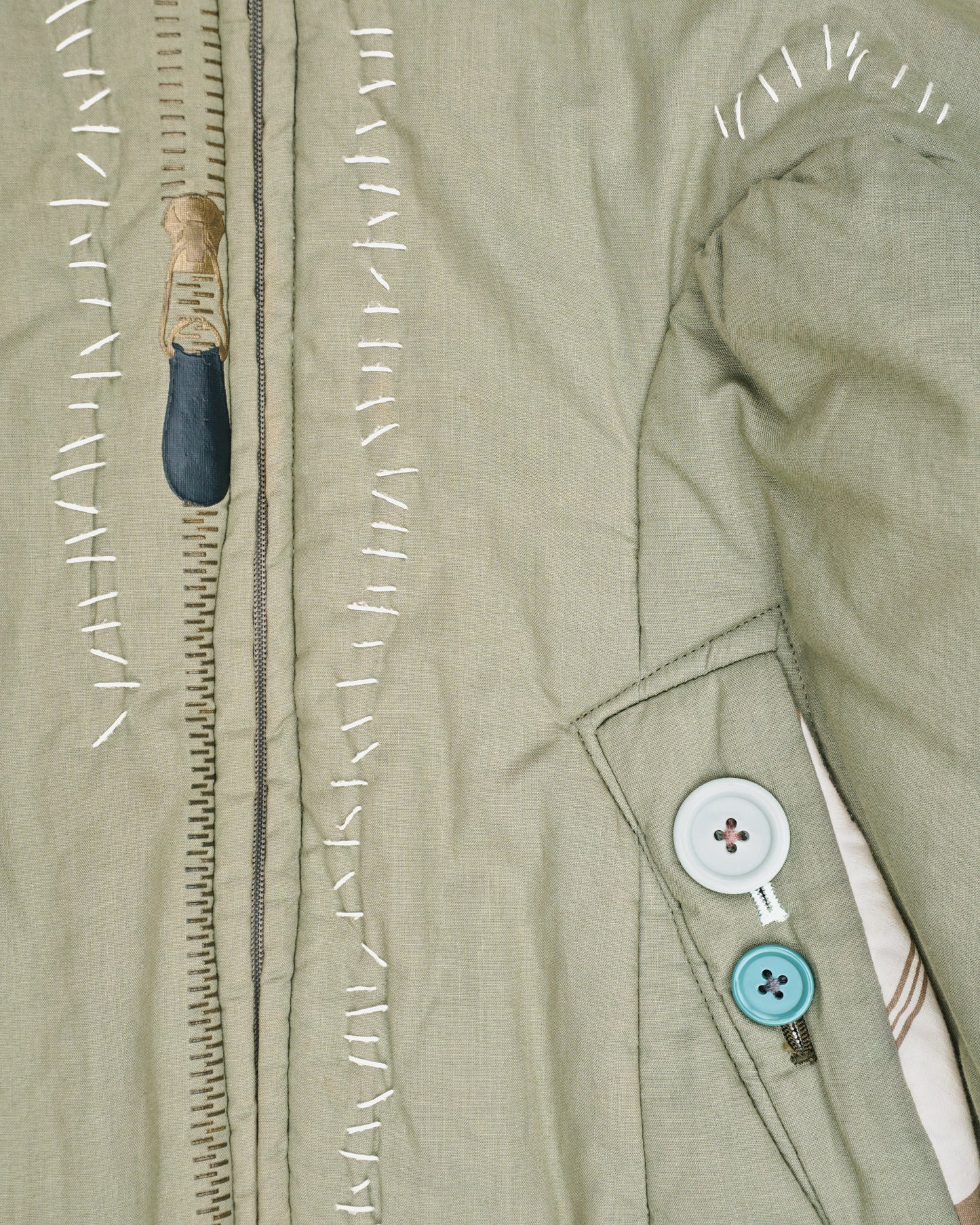 Undercover AW04 "But Beautiful" Reconstructed Bomber Jacket