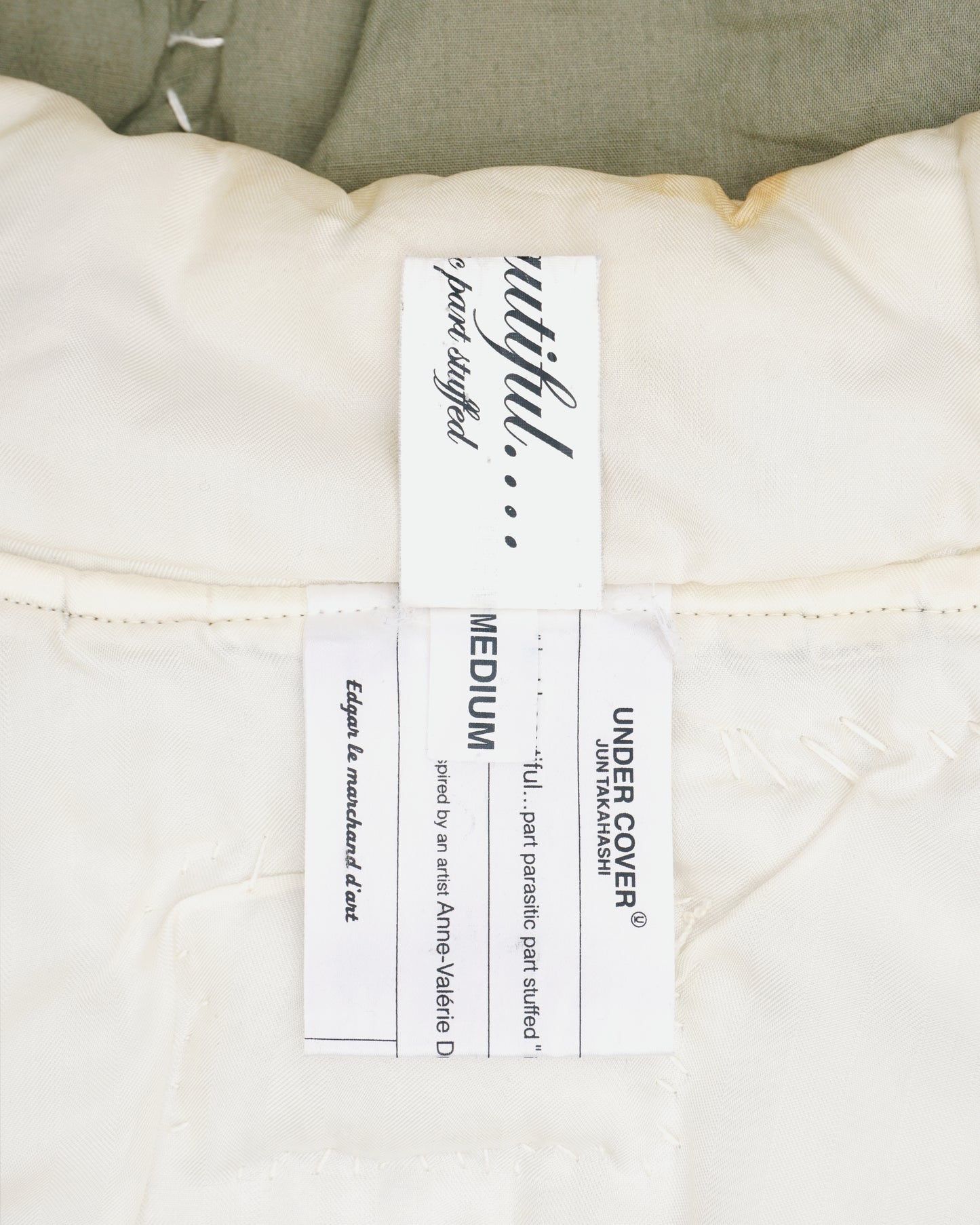 Undercover AW04 "But Beautiful" Reconstructed Bomber Jacket