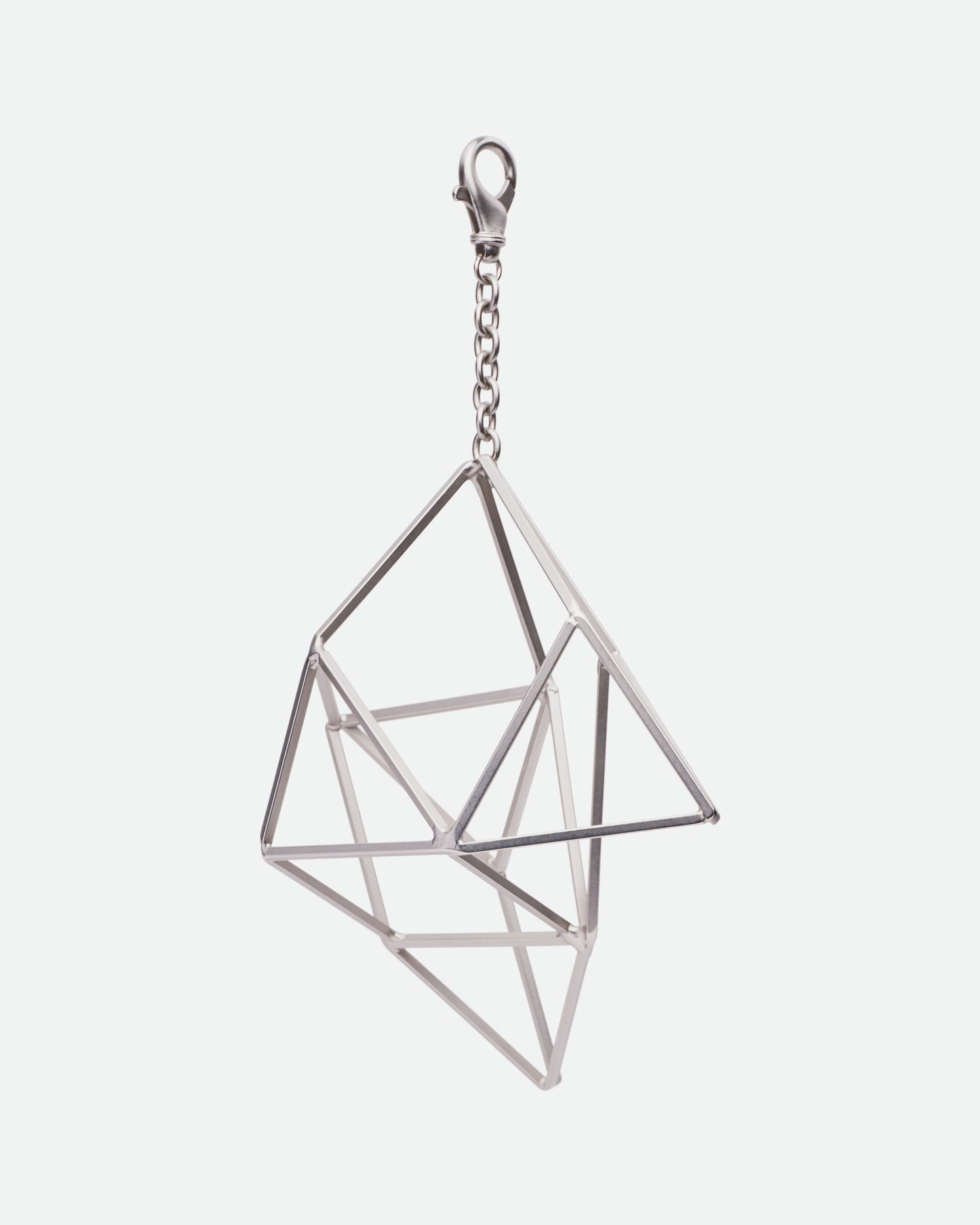Rick Owens SS19 "Babel" Large Geometric Keychain