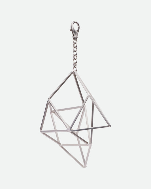 Rick Owens SS19 "Babel" Large Geometric Keychain