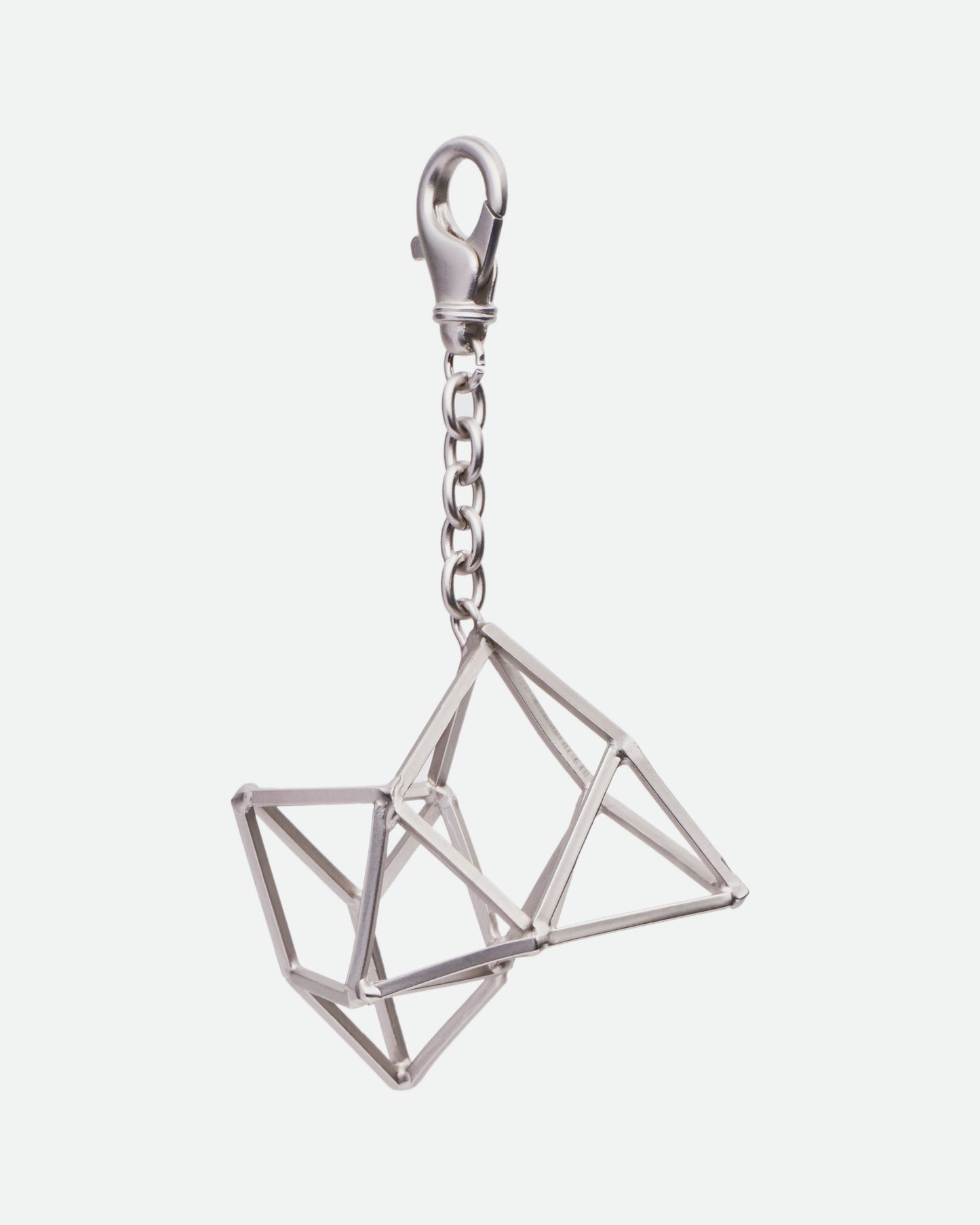 Rick Owens SS19 "Babel" Small Geometric Keychain