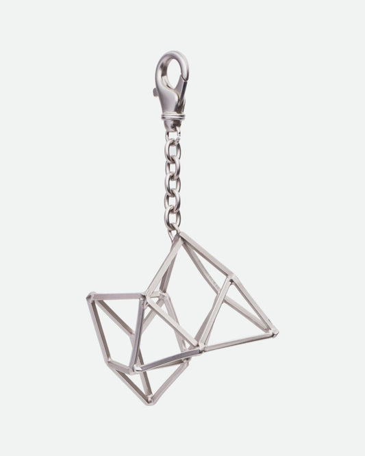 Rick Owens SS19 "Babel" Small Geometric Keychain