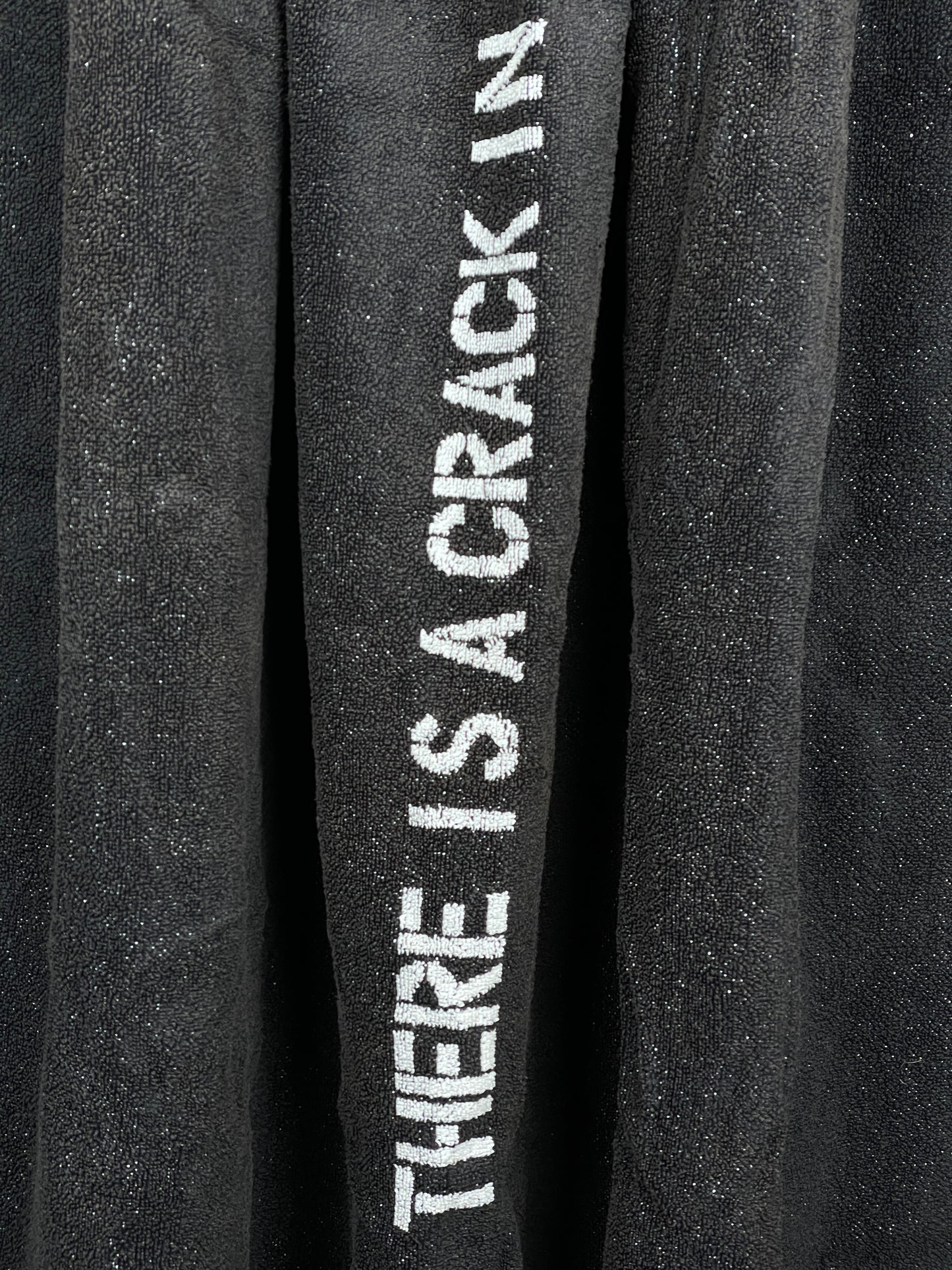 Raf Simons SS09 Typographic Christopher Wool Towel