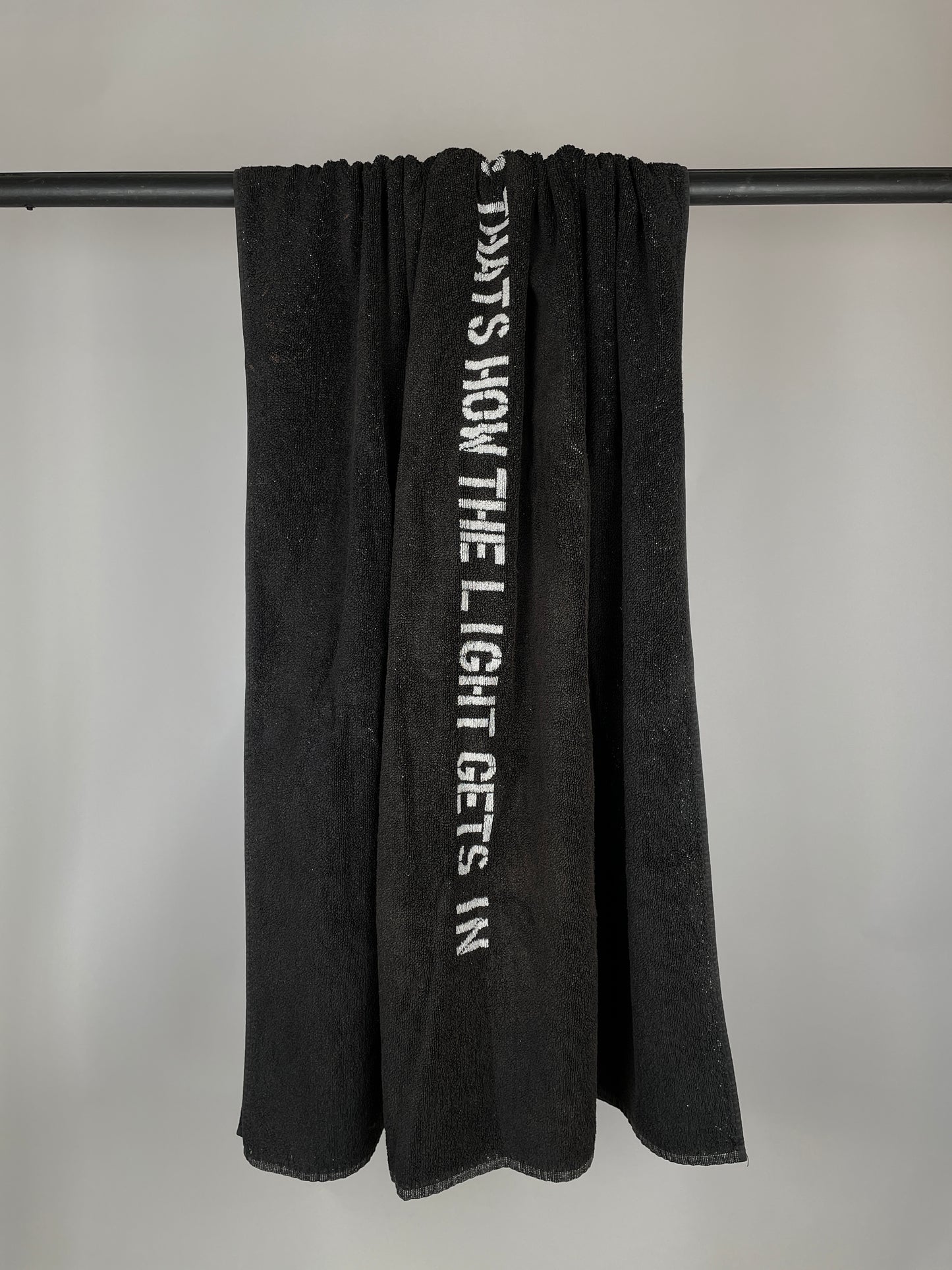 Raf Simons SS09 Typographic Christopher Wool Towel