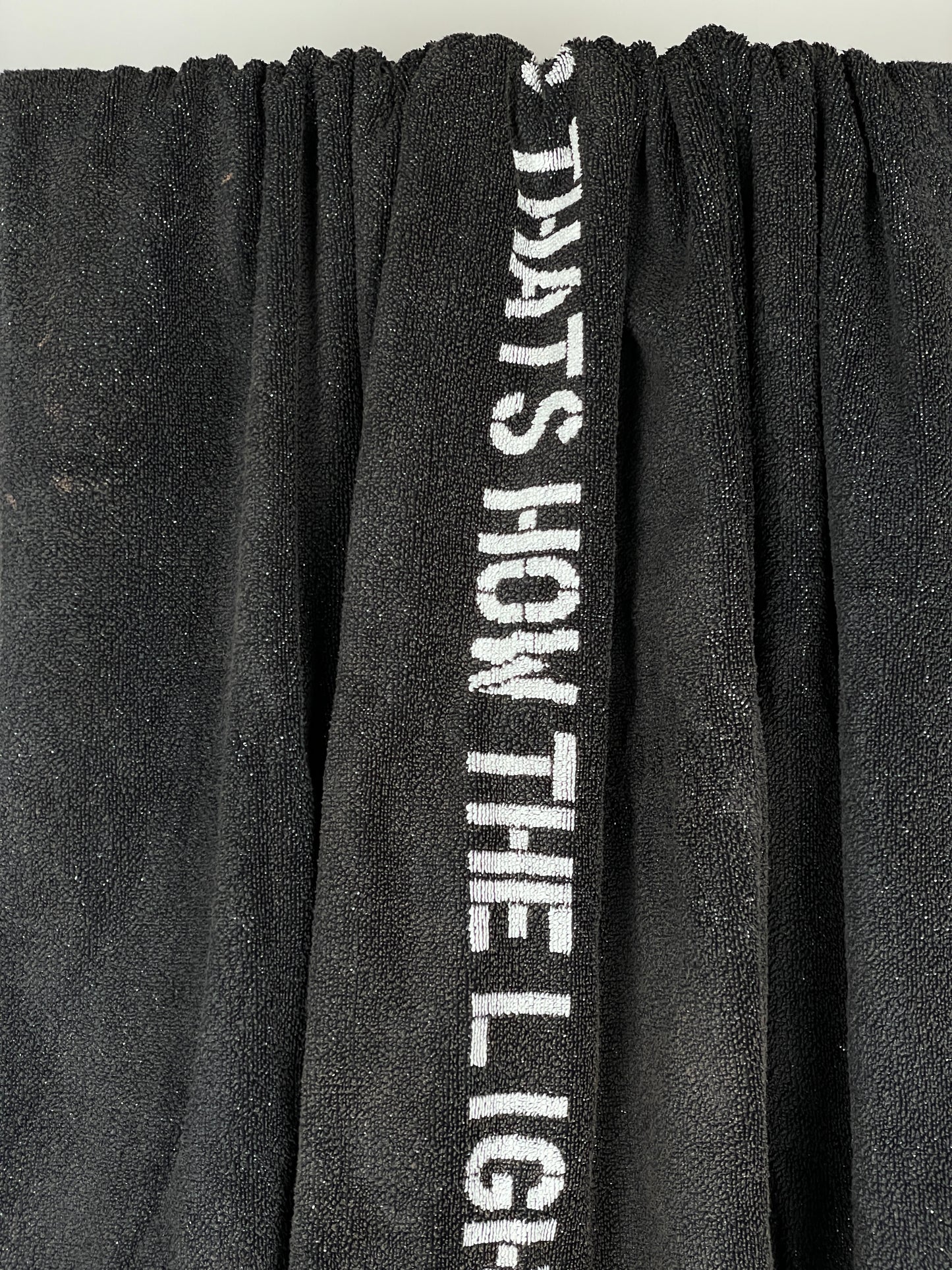 Raf Simons SS09 Typographic Christopher Wool Towel