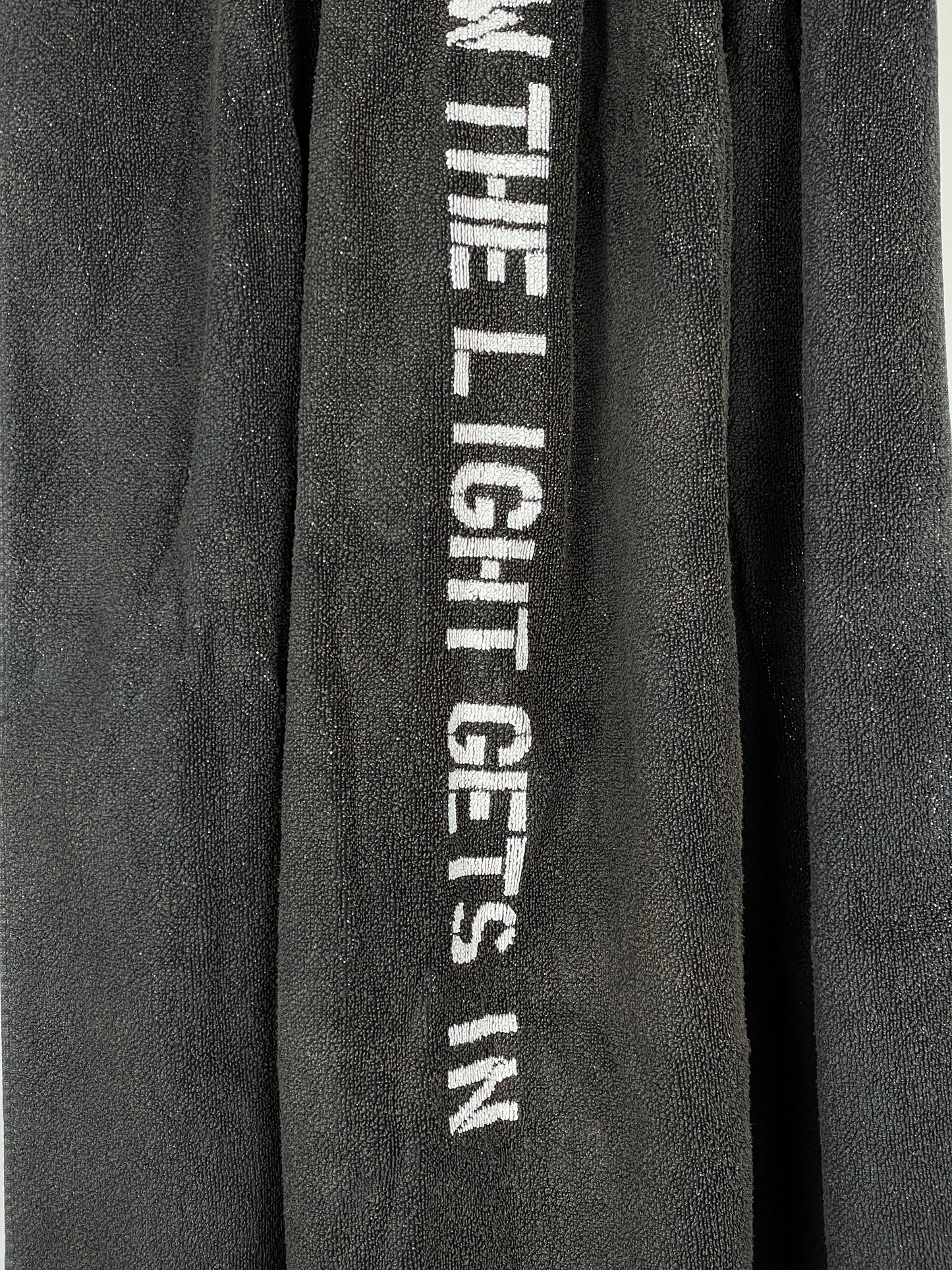 Raf Simons SS09 Typographic Christopher Wool Towel