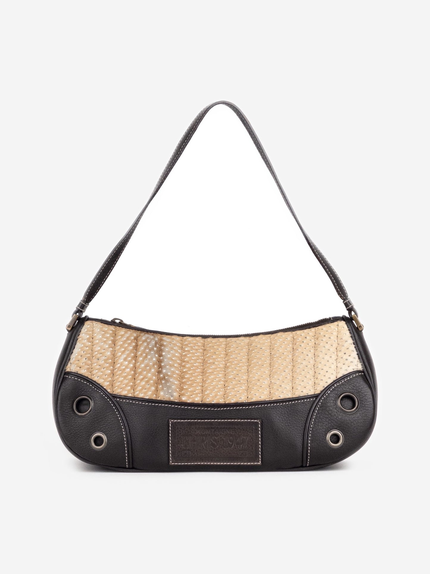 Dior by Galliano SS01 Montaigne Cadillac Fur Shoulder Bag