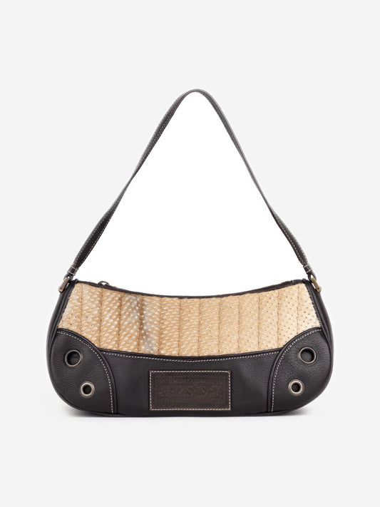 Dior by Galliano SS01 Montaigne Cadillac Fur Shoulder Bag