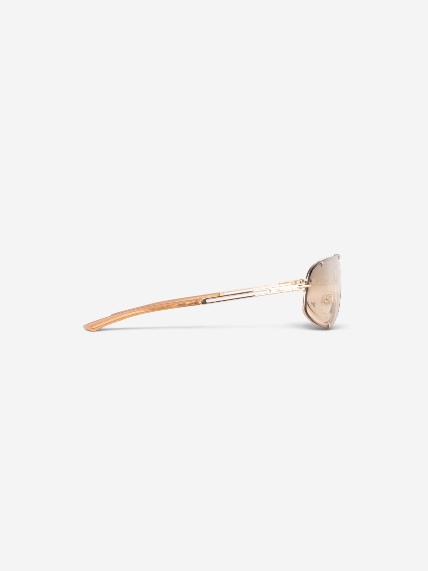 Dior by Galliano AW00 'Cossack' Wrap Mask Shield Sunglasses – side view from the other side