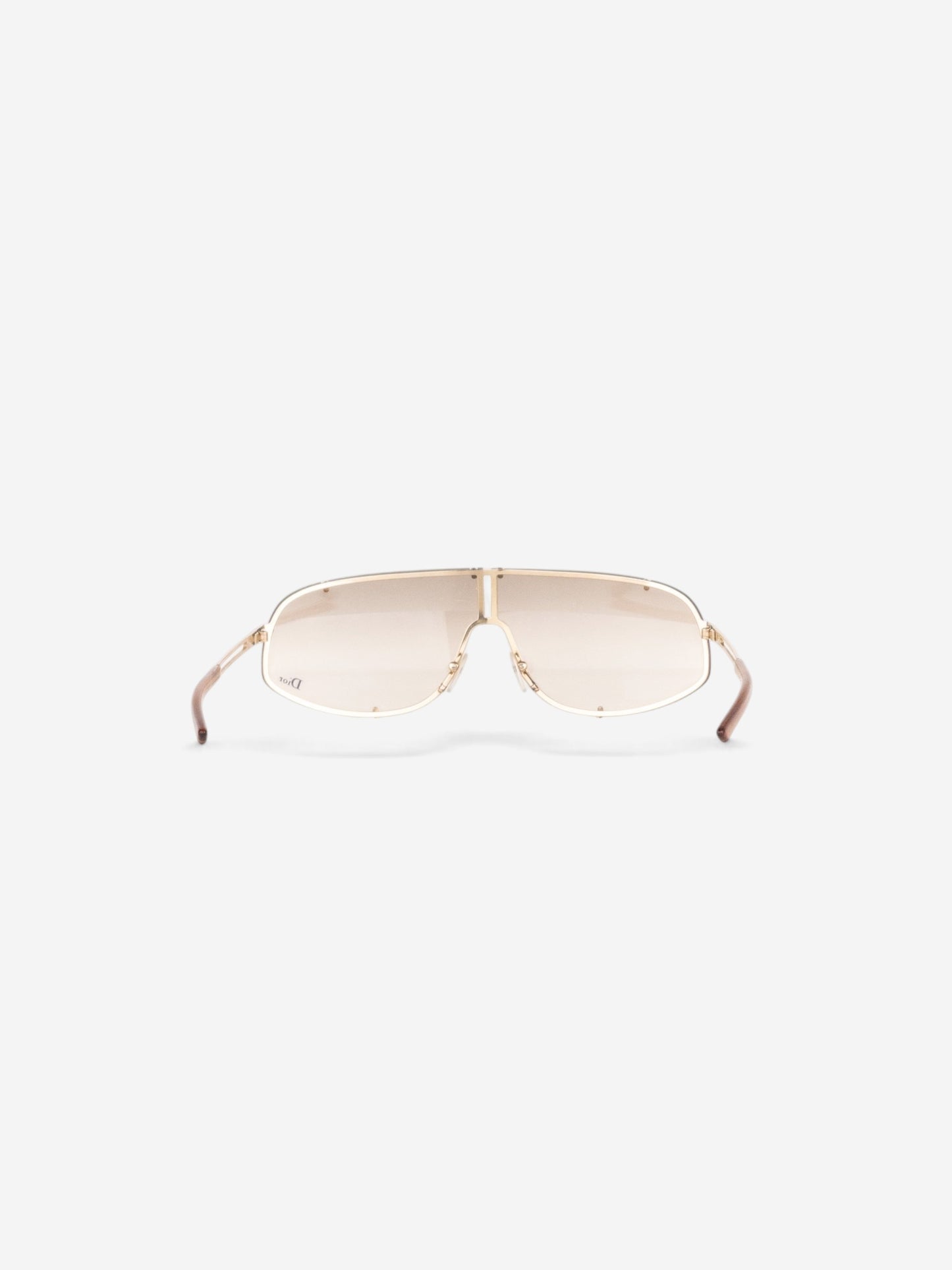 Dior by Galliano AW00 'Cossack' Wrap Mask Shield Sunglasses – back view