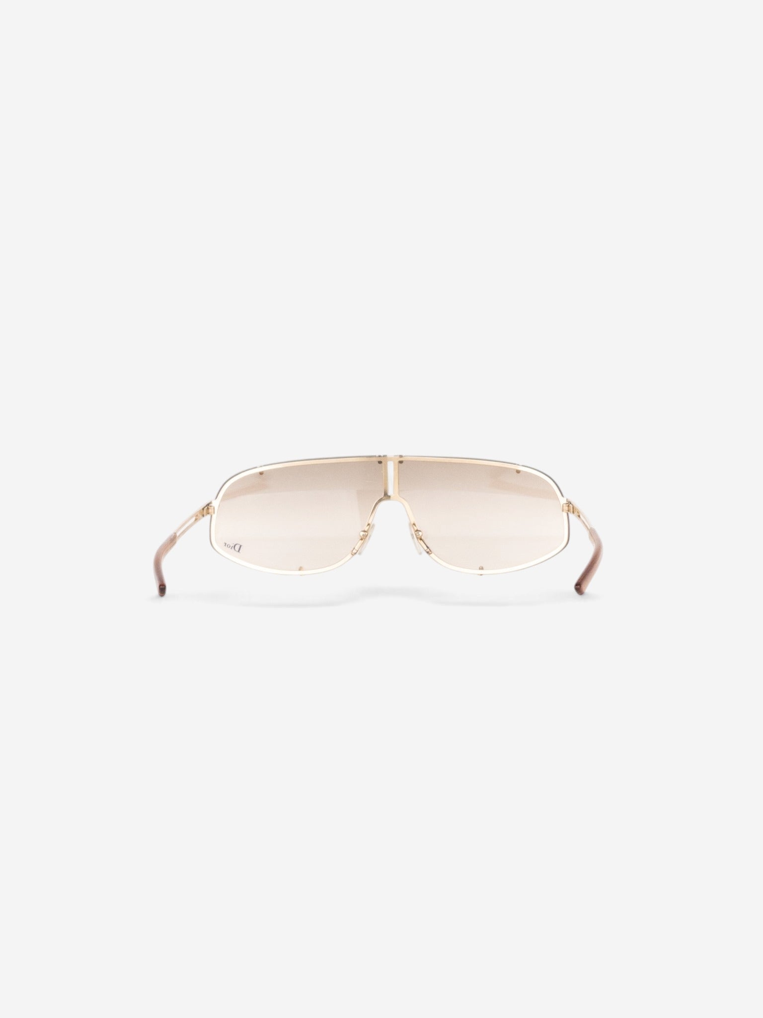 Dior by Galliano AW00 'Cossack' Wrap Mask Shield Sunglasses – back view