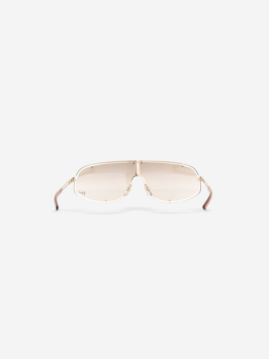 Dior by Galliano AW00 'Cossack' Wrap Mask Shield Sunglasses – back view