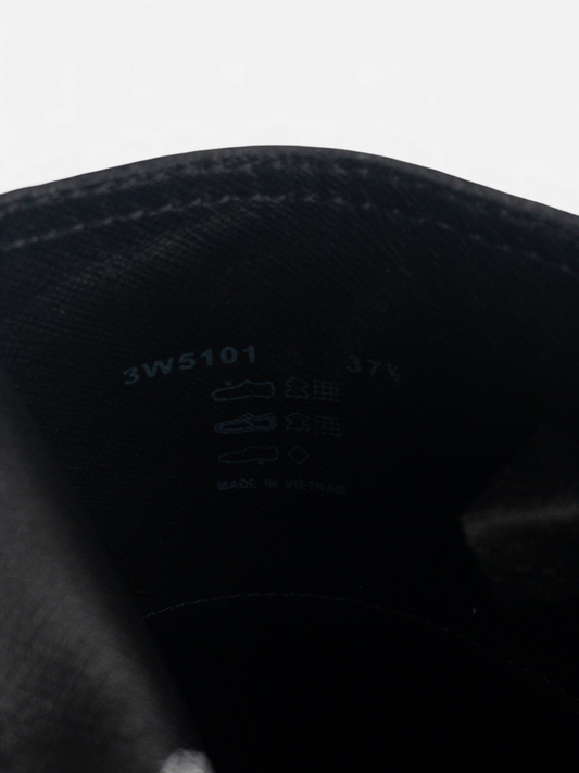 Prada 2000s Hybrid Buckle Biker Boots – size label