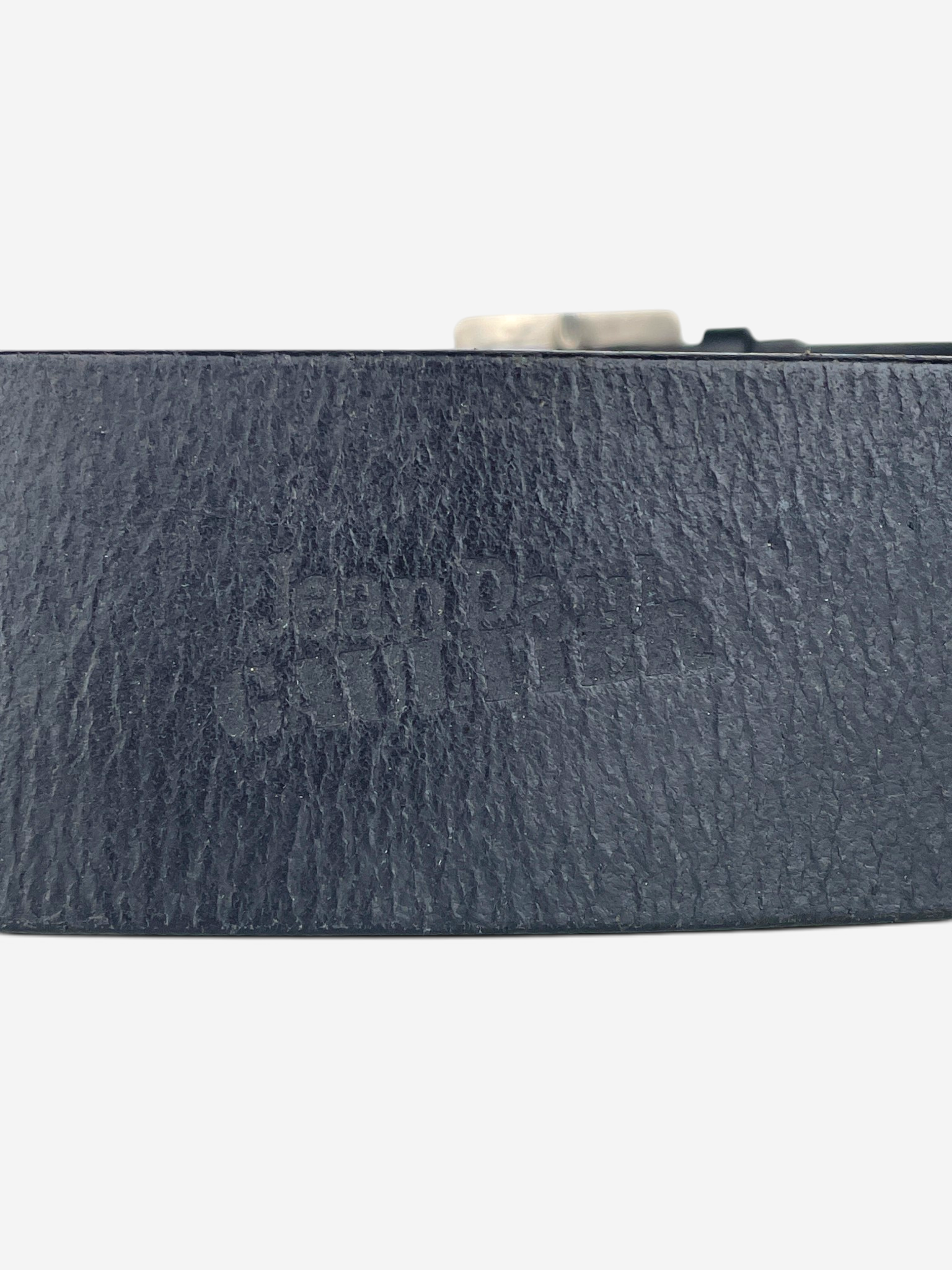 Jean Paul Gaultier 1990s Three-Ply Bondage Leather Belt – detail view 2