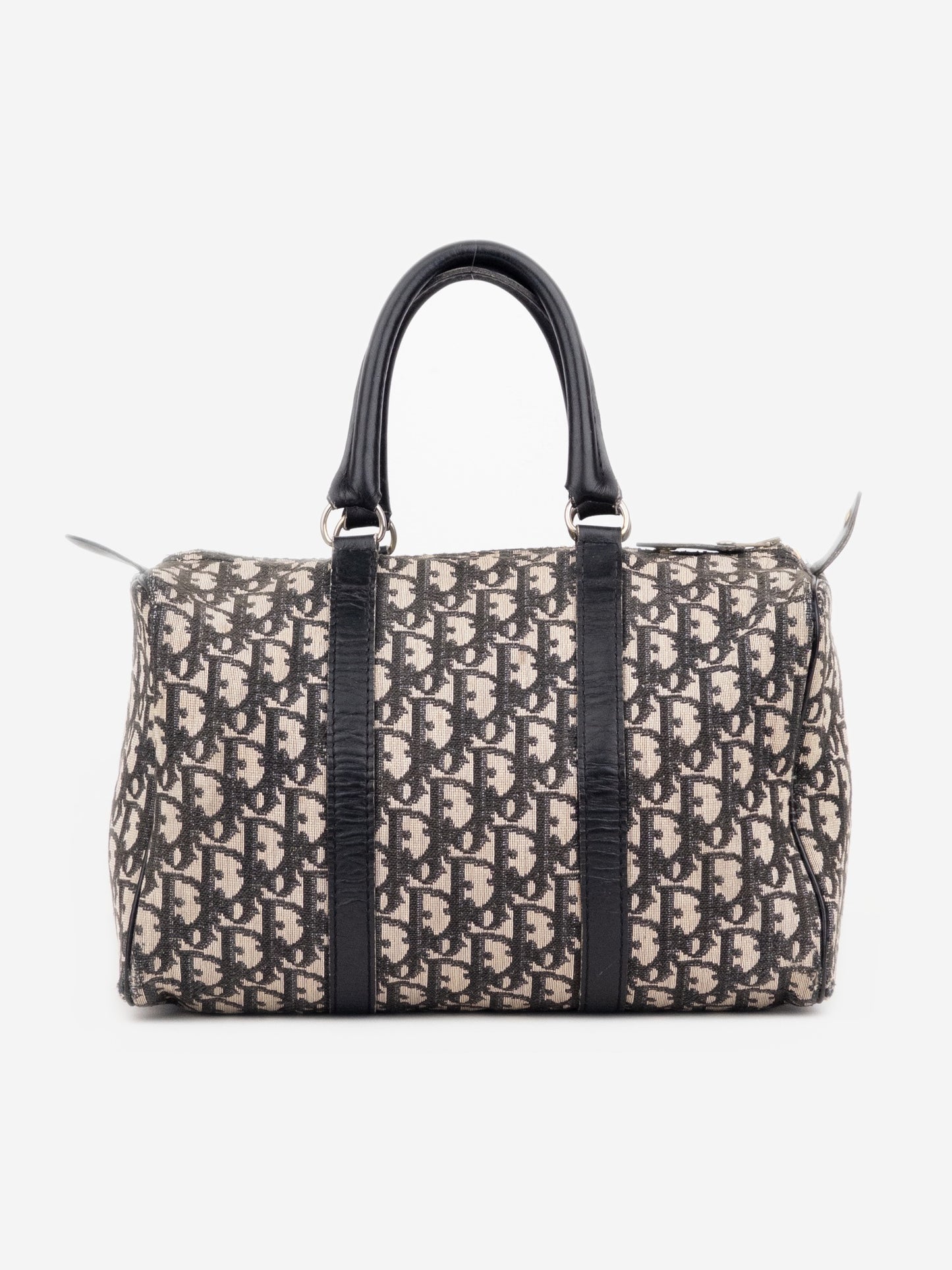 Dior 1980s Oblique Diorissimo Monogram Mini Boston Shoulder Bag