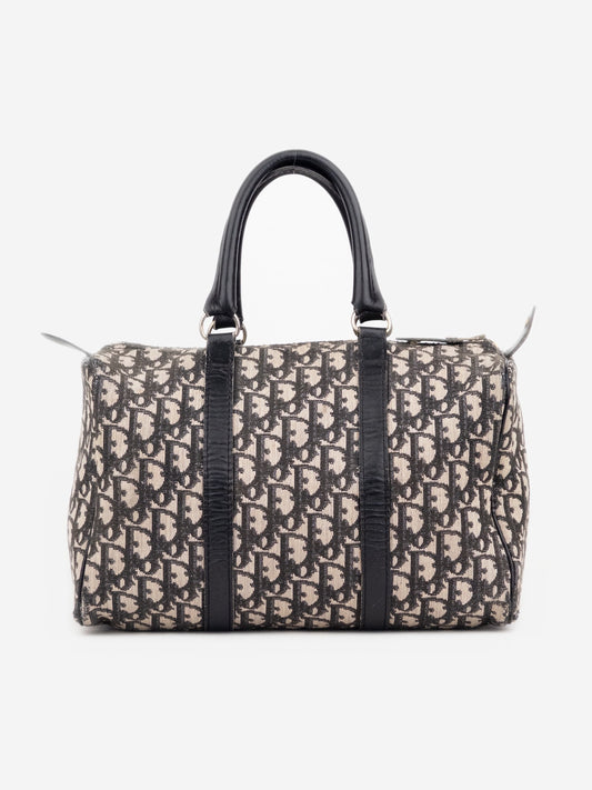 Dior 1980s Oblique Diorissimo Monogram Mini Boston Shoulder Bag