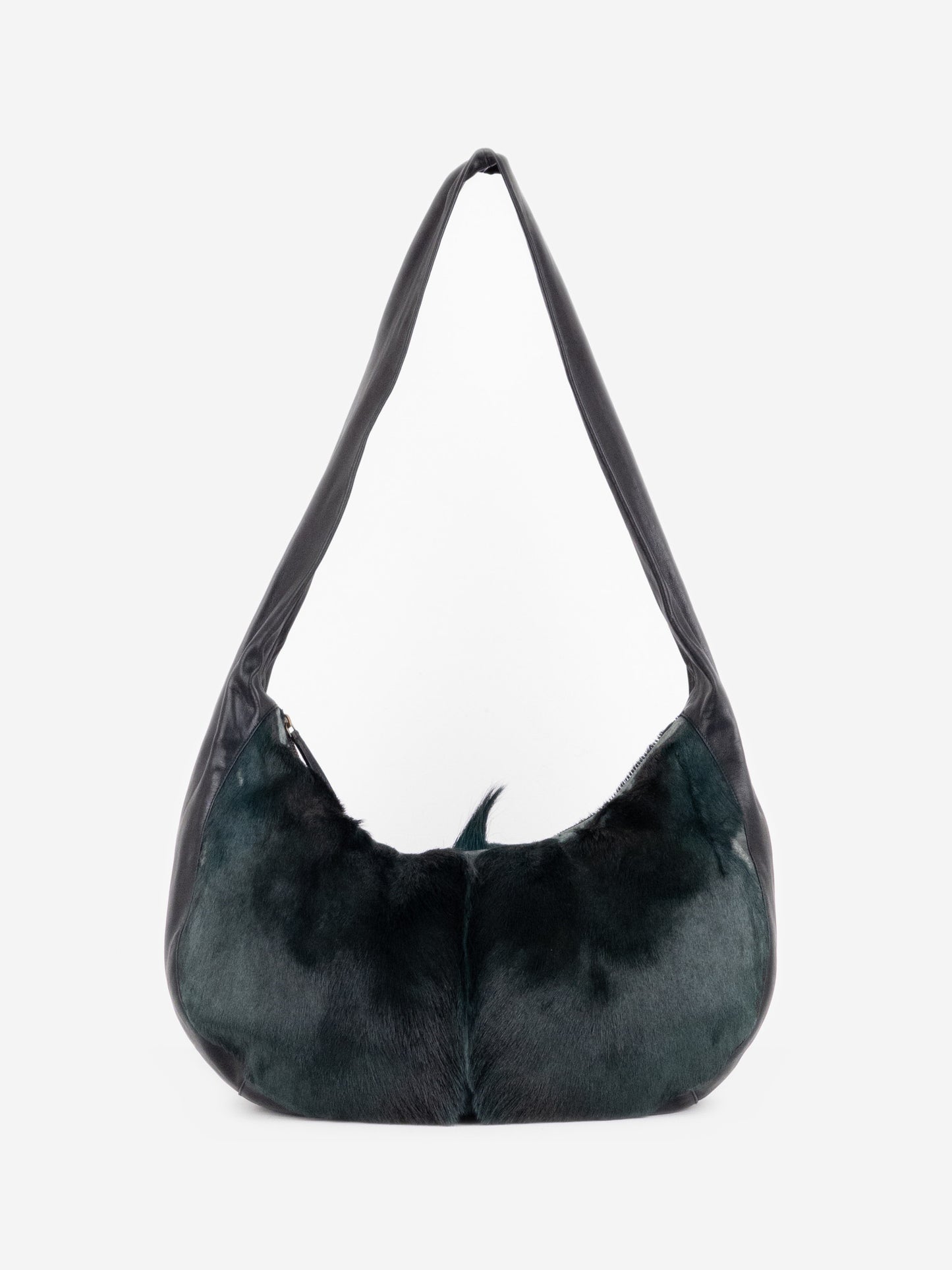 Dries Van Noten SS15 Pony Hair Fur Messenger Crossbody Sling Bag