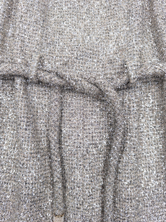 Chanel by Karl Lagerfeld C18 ‘Greek’ Metallic Tweed Tassel Mini Dress