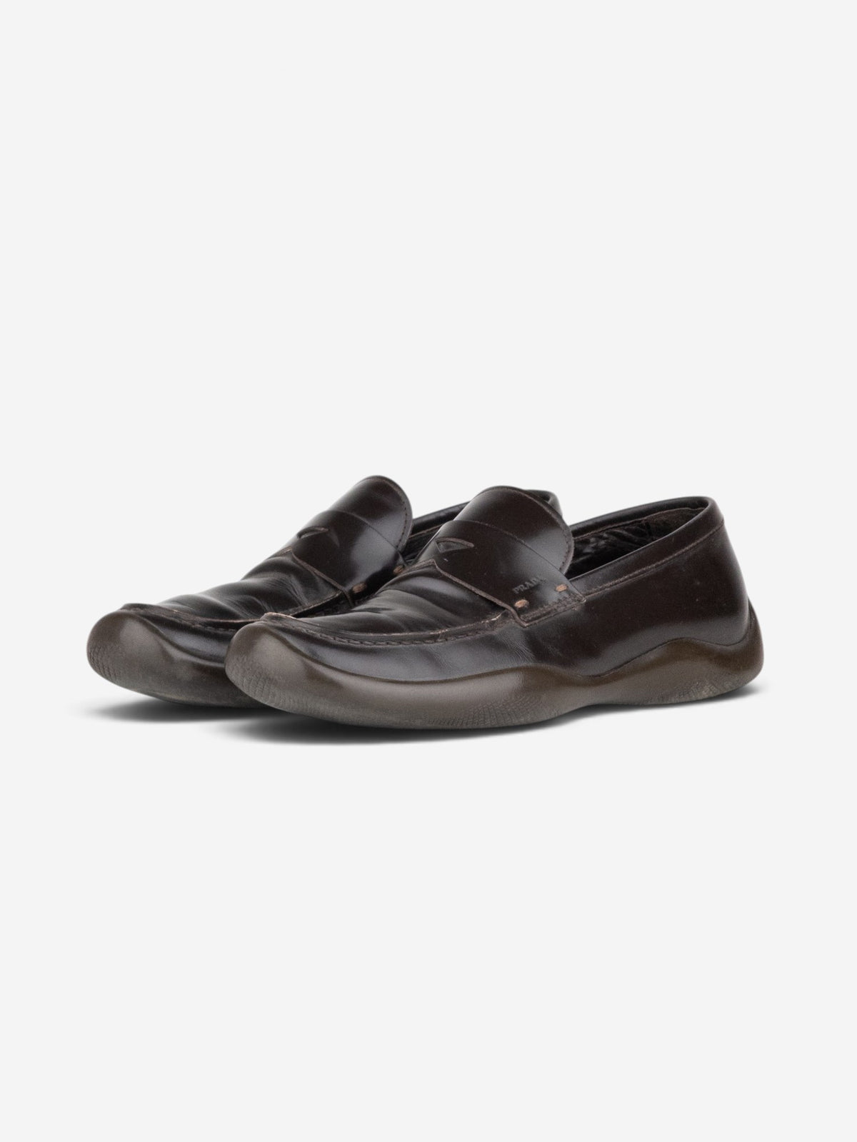Prada AW99 Vibram Sports Penny Loafers – front view